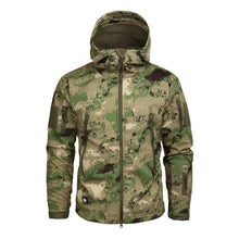 Load image into Gallery viewer, Mege Shark Skin Soft Shell Military Tactical Jacket Men Waterproof Army Fleece Clothing Multicam Camouflage Windbreakers 4XL
