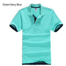Load image into Gallery viewer, Plus Size XS-3XL Brand New Men&#39;s Polo Shirt High Quality Men Cotton Short Sleeve shirt Brands jerseys Summer Mens polo Shirts
