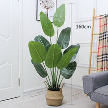 Cargar imagen en el visor de la galería, Plátano artificial súper grande de 220 cm
