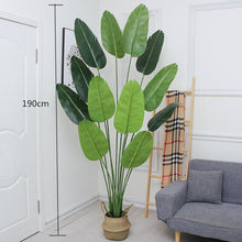 Cargar imagen en el visor de la galería, Plátano artificial súper grande de 220 cm
