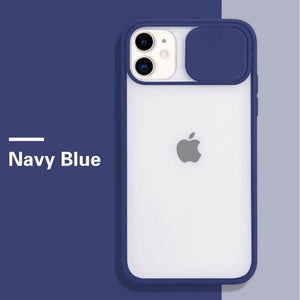 Camera Lens Protection Phone Case on For iPhone 11 12 Pro Max 8 7 6 6s Plus Xr XsMax X Xs SE 2020 12 Color Candy Soft Back Cover