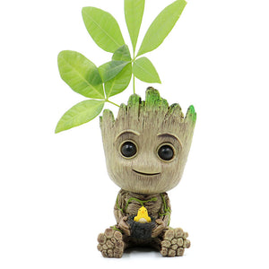 Creativity Bird&#39;s Nest Tree People Kawaii Home Desk Decoration Figurines for Interior Anime Dolls Room Decoration Mini Sculpture