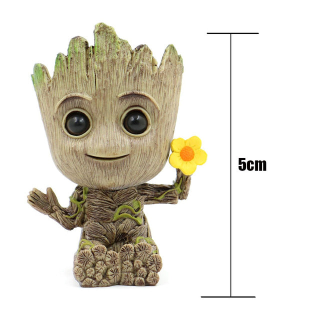 Creativity Bird's Nest Tree People Kawaii Home Desk Decoration Figurines for Interior Anime Dolls Room Decoration Mini Sculpture