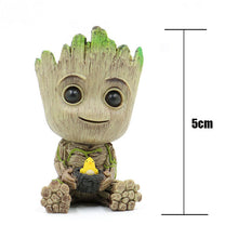 Load image into Gallery viewer, Creativity Bird&#39;s Nest Tree People Kawaii Home Desk Decoration Figurines for Interior Anime Dolls Room Decoration Mini Sculpture
