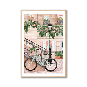 Anime Cartoon City Landscape Poster Prints Morocco Dubai Japan Travel Wall Art Canvas Pictures for Home Decor Interior Paintings